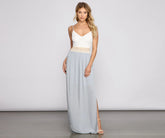 Effortlessly Stunning Crochet Charming Waist Maxi Dress
