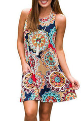 Summer Long Vest Causal Dress