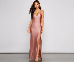 Summer Formal Stylish Lace-Up Mermaid Dress