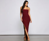 Lily Formal Stylish High Slit Dress