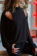 Cityhottie Casual Hollowed-Out T-Shirt