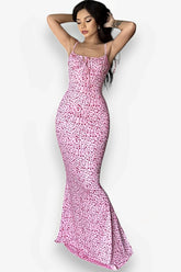 Floral Sling Big Swing Maxi Dress