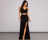 Mandy Formal Two Charming Piece Lace Dress