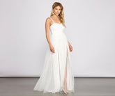 Kylunda Formal Stylish Tulle A-Line Dress