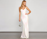 Irene Sequin Stylish Floor-Length Formal Dress