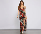 Off To The Charming Tropics Maxi Dress