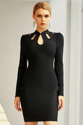 Black Evening Bandage Dress