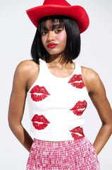 KISSY FACE TANK TOP
