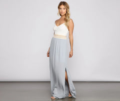Effortlessly Stunning Crochet Charming Waist Maxi Dress