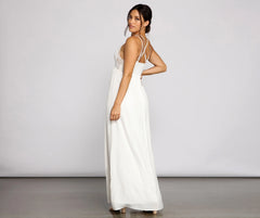 Effortless Flowy Stylish Woven Maxi Dress