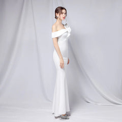 Delana Elegant Formal Charming One Shoulder Dress