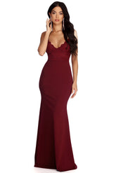 Zuri Formal Stylish Lace Mermaid Dress