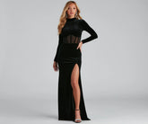 Lizzy Velvet Corset Charming Mermaid Formal Dress