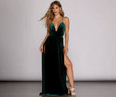 Tiana Velvet Stylish Dream Formal Dress