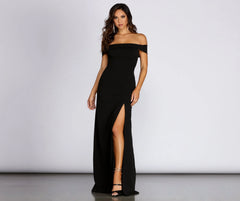Lelia Formal Stylish High Slit Dress