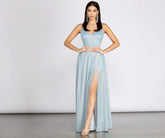 Holland Glitter Stylish A-Line Dress