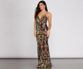 Joy Iridescent Stylish Sequin Mermaid Dress
