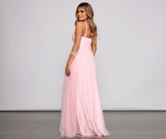 Vanessa Sweetheart Stylish A-Line Tulle Dress
