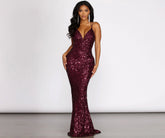 Gwendolyn Cross Stylish Back Sequin Dress