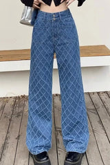 Loose Fit Slimming Straight-Leg Jeans