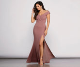 Lorena Off Stylish The Shoulder Gown