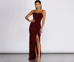 Tamara Formal Stylish Sleeveless Wrap Dress
