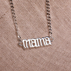 Mama Curb Chain Choker