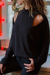 Cityhottie Casual Hollowed-Out T-Shirt
