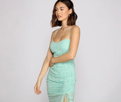 Flowy And Chic Charming Floral Chiffon Maxi Dress