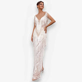 Elegant Sleeveless Slim Long Dress