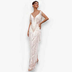 Elegant Sleeveless Slim Long Dress