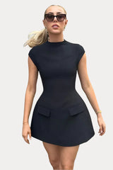 Street Style Mini Slim Dress