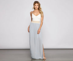 Effortlessly Stunning Crochet Charming Waist Maxi Dress