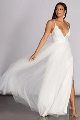 Graciela Heat Stylish Stone Tulle Gown