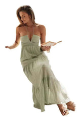 Chiffon Sleeveless Summer Dress