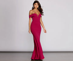 Emerson Formal Stylish Lattice Mermaid Dress