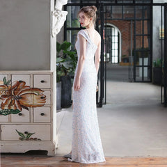 Mile One-Shoulder Bright Charming Sequined Formal Dress