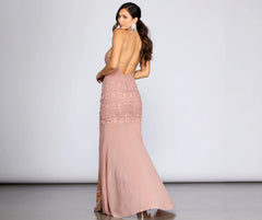 Raina Formal Stylish Crochet Dress