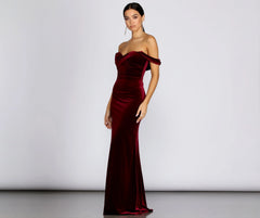 Jenisa Formal Off Charming The Shoulder Dress
