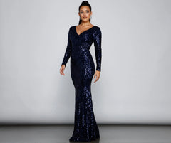 Ireland Formal Stylish Sequin Mermaid Dress