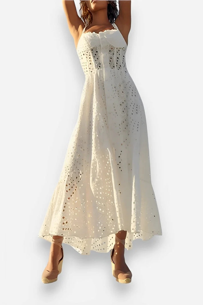 Sling Irregular Fishtail Dress