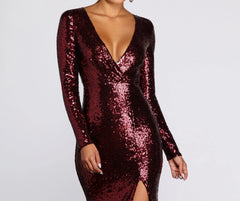 Braelynn Formal Stylish Sequin Mermaid Dress
