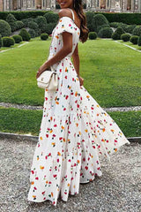 Cityhottie Sexy Off-Shoulder Tube Top Dress