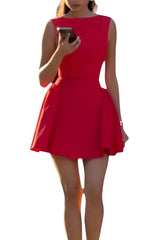 Sleeveless Slim Mini Dress