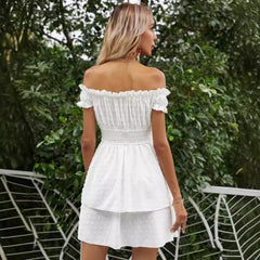 Suspender High-End Sleeveless Mini Dress