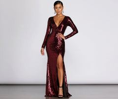 Braelynn Formal Stylish Sequin Mermaid Dress