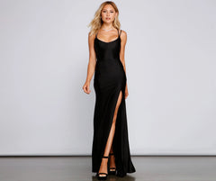 Summer Formal Stylish Lace-Up Mermaid Dress