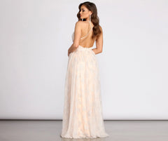 Piper Glitter Stylish A-Line Dress