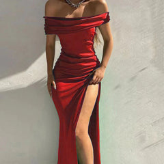 Plus Kaleigh Stylish Off Shoulder Dress