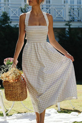 Fashion Street Solid Backless Off The Shoulder A Line Dresses